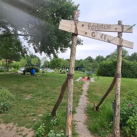 펜션 Lakefront Gelderland Bbq & Tuin 6pers Ewijk